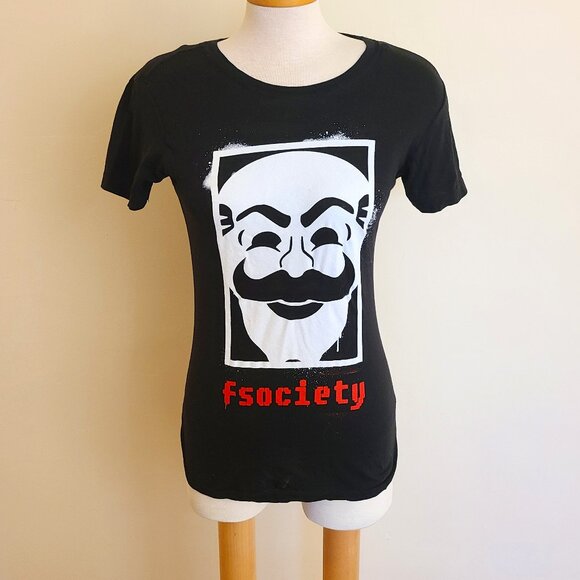 Loot Crate- F Society - Mr Robot Medium Tee - Picture 1 of 3